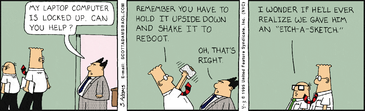Dilbert Cartoon